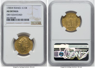 Louis XVI gold Louis d'Or 1785-W AU Details (Obverse Scratched) NGC, Lille mint, KM591.15, Fr-475, Gad-361. HID09801242017 © 2022 Heritage Auctions | ...