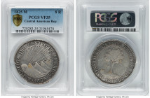 Central American Republic 8 Reales 1825 NG-M VF35 PCGS, Nueva Guatemala mint, KM4. HID09801242017 © 2022 Heritage Auctions | All Rights Reserved