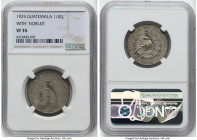 Republic gold 1/4 Quetzal 1925-(P) VF35 NGC, Philadelphia mint, KM240. With Nobles below scroll. HID09801242017 © 2022 Heritage Auctions | All Rights ...