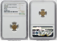 Mysore. Krishna Raja Wodeyar gold Pagoda ND (1811-1830) AU55 NGC, Fr-1358. 3.43gm. HID09801242017 © 2022 Heritage Auctions | All Rights Reserved