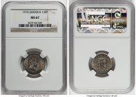 Edward VII Farthing 1910 MS67 NGC, KM21. Tied for NGC's "top pop." HID09801242017 © 2022 Heritage Auctions | All Rights Reserved