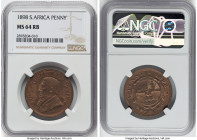 Republic Penny 1898 MS64 Red and Brown NGC, KM2. HID09801242017 © 2022 Heritage Auctions | All Rights Reserved