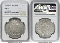 Charles IV 8 Reales 1802 S-CN AU55 NGC, Seville mint, KM432.2, Cal-1064. HID09801242017 © 2022 Heritage Auctions | All Rights Reserved