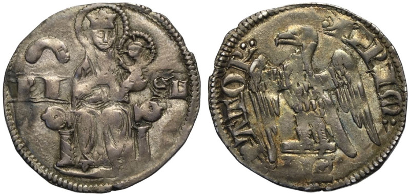 Pisa, Repubblica a nome di Federico I (1155-1312), Grosso da 2 Soldi o Aquilino ...