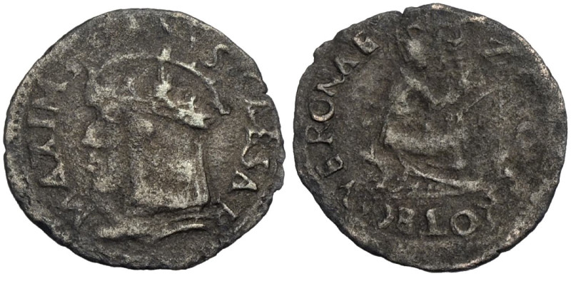 Verona, Massimiliano d'Austria (1509-1516), Sesino, RRR MIR-331 CNI-17/19, Mi mm...