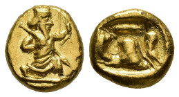 Achaemenid Kings of Persia, time of Xerxes II to Artaxerxes II, c. 420-375 BC. AV Daric (15.5mm, 8.29g). Persian king r., in kneeling-running stance, ...