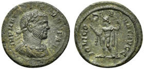 Maximianus (286-305). Quinarius (15mm, 1.97g, 6h). Rome, c. 285-6. Laureate, draped and cuirassed bust r.R/ Jupiter standing l., holding thunderbolt a...