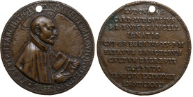 Italy, Ludovico Ludovisi (1595-1632), cardinal under Gregorio XV (1622-1623). Cast Bronze Medal 1626 (58mm). SAPIENS ARCHITECTVS FVNDAMENTVM POSVI QVO...