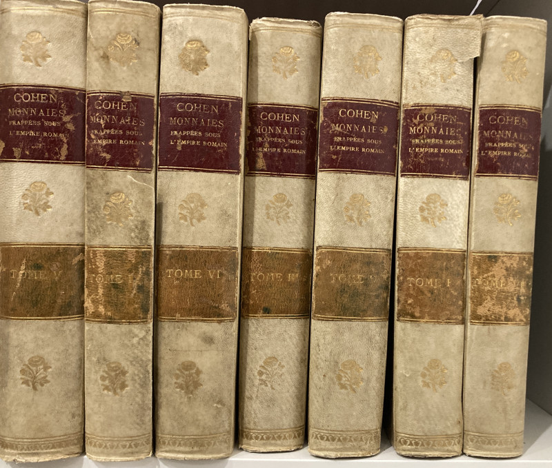 Cohen H. Description Historique des Monnaies frappées sous l’empire romain, comm...