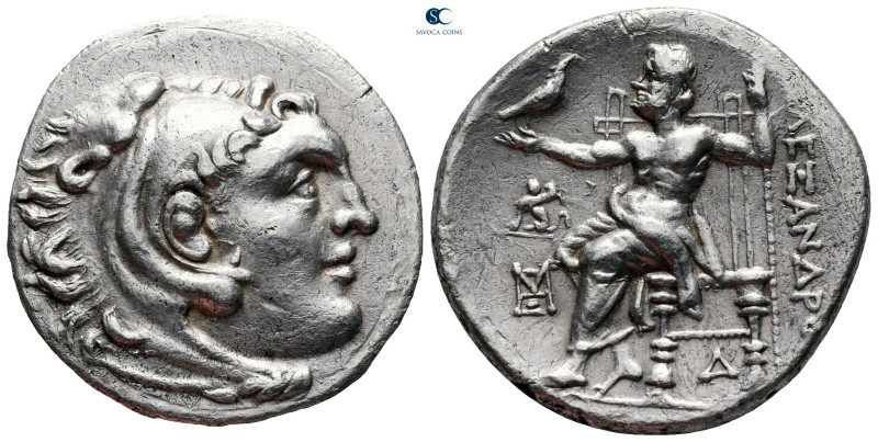 Kings of Macedon. Chios. Alexander III "the Great" 336-323 BC. 
Tetradrachm AR...