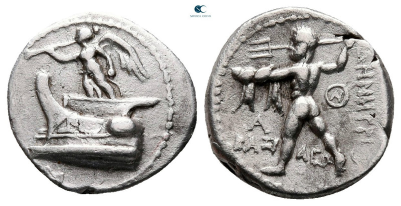 Kings of Macedon. Tarsos. Demetrios I Poliorketes 306-283 BC. 
Hemidrachm AR
...