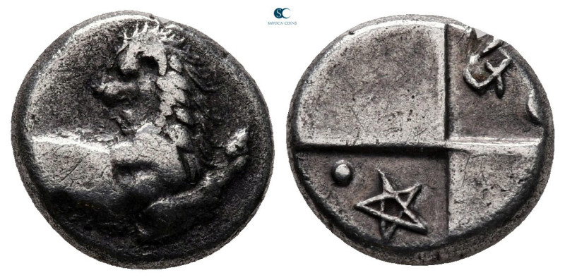 The Thracian Chersonese. Chersonesos circa 386-338 BC. 
Hemidrachm AR

12 mm,...