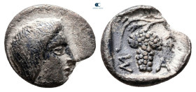 Kings of Thrace. Saratokos 444-424 BC. Trihemiobol AR