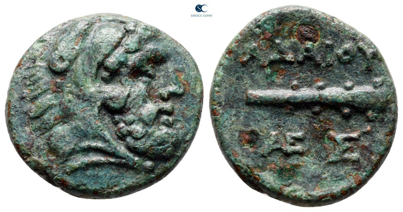 Kings of Thrace. Uncertain mint. Seleukid. Adaios 253-243 BC. 
Bronze Æ

20 m...