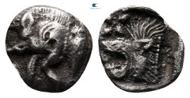 Mysia. Kyzikos circa 475-450 BC. Hemiobol AR