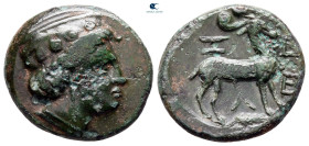Troas. Zeleia circa 400-300 BC. Bronze Æ