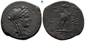 Seleukid Kingdom. Antioch on the Orontes. Antiochos IV Epiphanes 175-164 BC. "Egyptianizing" series. Struck 169-168 BC. Bronze Æ