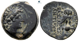 Seleukid Kingdom. Antioch on the Orontes. Cleopatra Thea and Antiochos VIII 125-121 BC. Bronze Æ