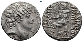 Seleukid Kingdom. Apameia on the Orontes. Philip I Philadelphos 95-75 BC. Tetradrachm AR