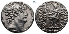 Seleukid Kingdom. Uncertain mint, possibly Antioch. Philip I Philadelphos 95-75 BC. Tetradrachm AR