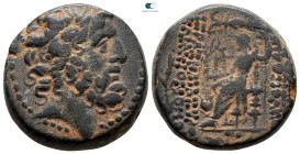 Seleucis and Pieria. Antioch circa 47-46 BC. Year 3 of the Caesarean Era (47/6 BC). Bronze Æ