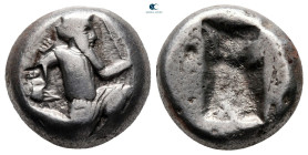 Persia. Achaemenid Empire. Sardeis. Time of Darios II to Artaxerxes II 420-375 BC. Siglos AR