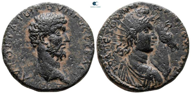 Pontos. Trapezus. Lucius Verus AD 161-169. 
Bronze Æ

28 mm, 16,68 g

ΑVΤΟΚ...