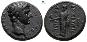Phrygia. Laodikeia ad Lycum. Tiberius AD 14-37. Dioskourides, magistrate. Bronze Æ