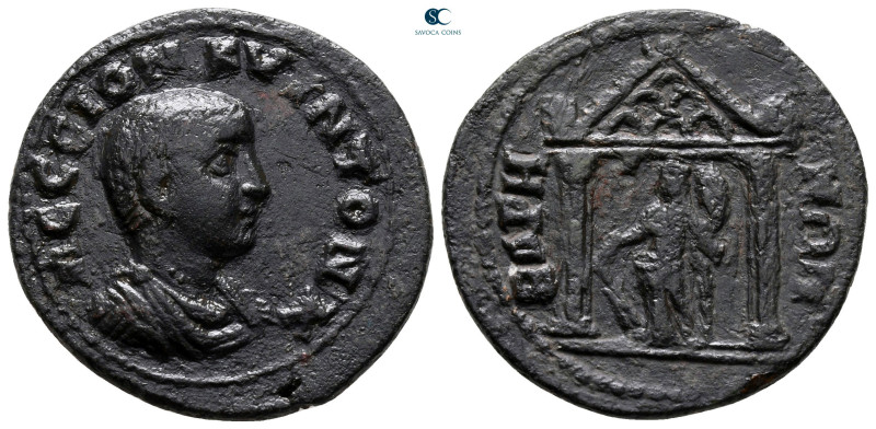 Pisidia. Baris. Hostilian, as Caesar AD 250-251. 
Bronze Æ

26 mm, 7,76 g

...