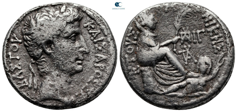 Seleucis and Pieria. Antioch. Augustus 27 BC-AD 14. 
Tetradrachm AR

26 mm, 1...