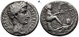 Seleucis and Pieria. Antioch. Augustus 27 BC-AD 14. Tetradrachm AR