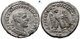 Seleucis and Pieria. Antioch. Philip I Arab AD 244-249. Billon-Tetradrachm