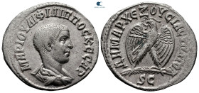 Seleucis and Pieria. Antioch. Philip II as Caesar AD 244-247. Billon-Tetradrachm