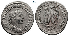 Seleucis and Pieria. Antioch. Philip II AD 247-249. Billon-Tetradrachm