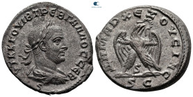 Seleucis and Pieria. Antioch. Trebonianus Gallus AD 251-253. Billon-Tetradrachm