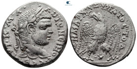 Seleucis and Pieria. Laodicea ad Mare. Caracalla AD 198-217. Billon-Tetradrachm