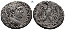 Phoenicia. Akko Ptolemais. Caracalla AD 198-217. Billon-Tetradrachm