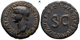 Tiberius AD 14-37. Rome. As Æ