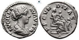 Lucilla as Augusta AD 164-182. Rome. Denarius AR
