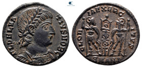 Delmatius, as Caesar AD 335-337. Antioch. Follis Æ