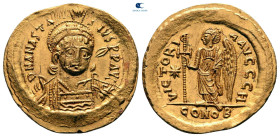 Anastasius I AD 491-518. Constantinople. Solidus AV