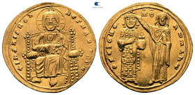 Romanus III Argyrus AD 1028-1034. Constantinople. Histamenon Nomisma AV