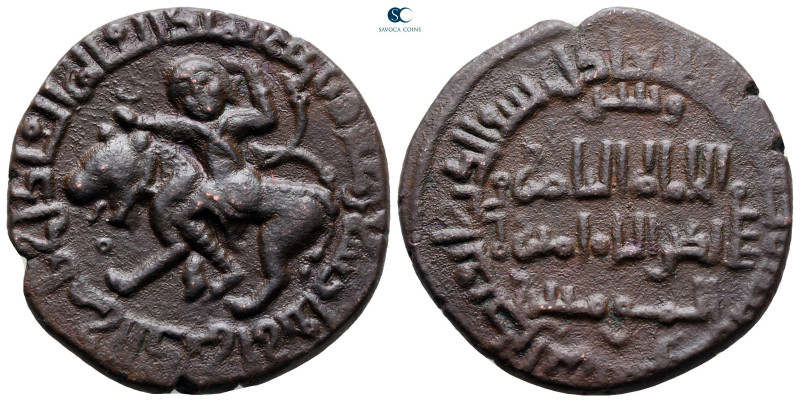 Begtiginids. Irbil. Muzaffar ad-Din Kökburi AH 563-630. 
Dirhem AE

29 mm, 11...