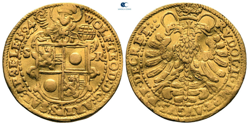 Austria. Salzburg. Wolf Dietrich of Raitenau AD 1587-1612.
2 Ducat AV

25 mm,...