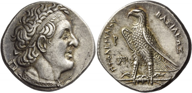 Ptolemy I Soter king, 305–285. Tetradrachm, Alexandria circa 300-285 BC, AR 14.3...