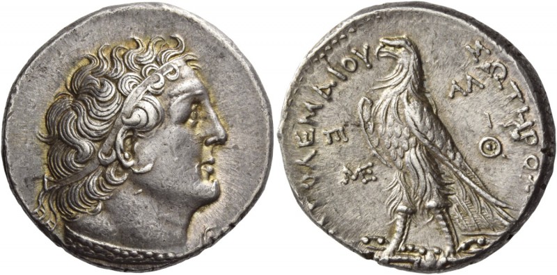 Ptolemy II Philadelphos, 285 – 246 BC. Tetradrachm, Alexandria circa 255 BC, AR ...