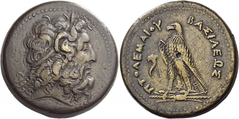 Ptolemy III Euergetes, 246 – 222. Bronze, Alexandria circa 246-222, Æ 74.92 g. D...