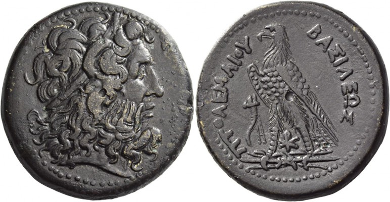Ptolemy III Euergetes, 246 – 222. Bronze, Alexandria circa 246-222, Æ 35.01 g. D...