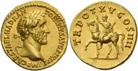 Antoninus Pius augustus, 138 – 161. Aureus 152, AV 7.23 g. IMP CAES T AEL HADR AN–TONINVS AVG PIVS P P Laureate head r. Rev. TR POT XV COS IIII Antoni...