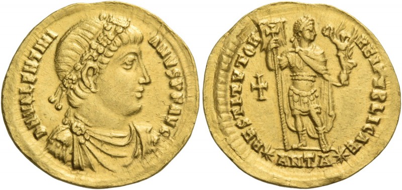 Valentinian I, 364 – 375. Solidus, Antiochia 364-367, AV 4.33 g. D N VALENTINI –...
